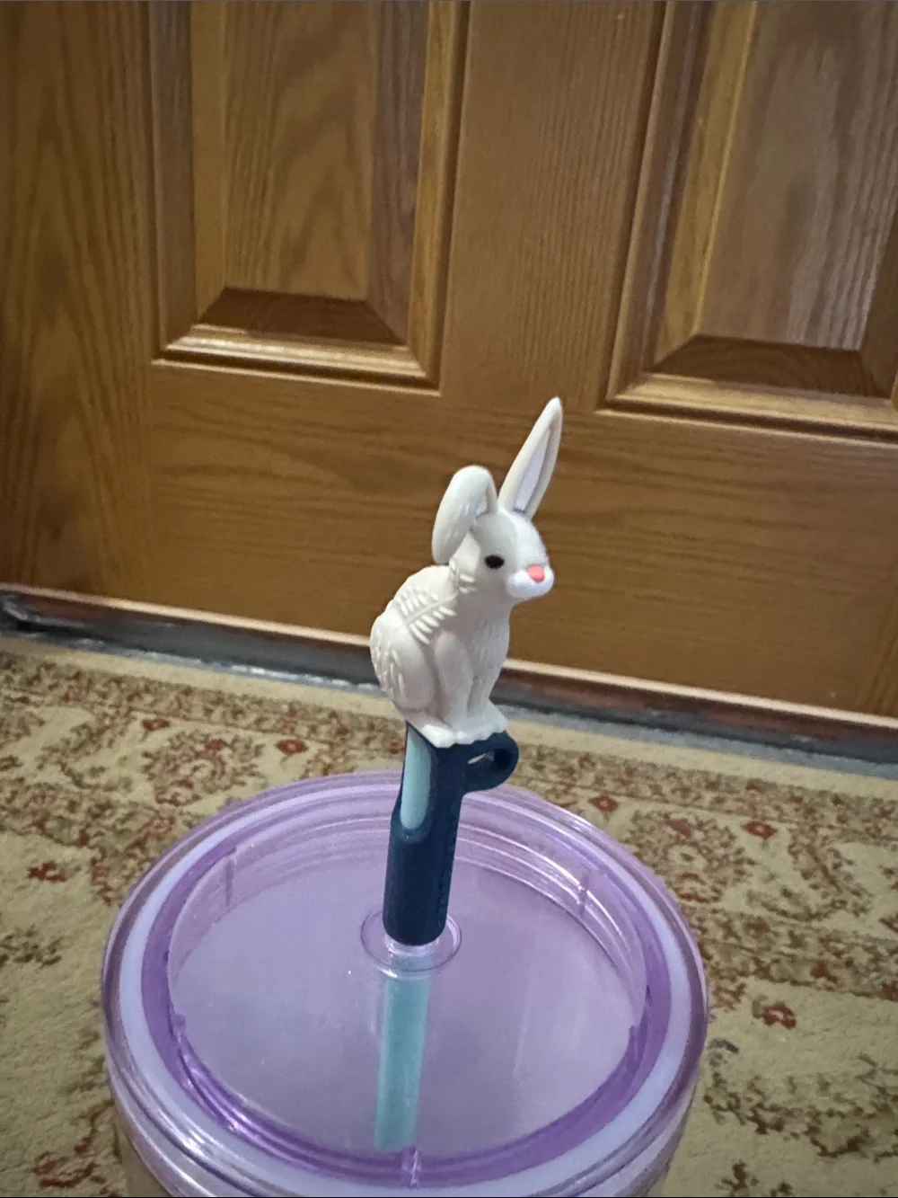 Starbucks Iridescent Lavender Butterfly Floral Tumbler Easter 2024